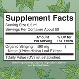 Extracto de Hoja de Ortiga MaryRuth Orgánico 1 fl oz Vegan