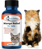 Suplementos Alivio de sarpullido y costras para gatos