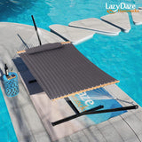 Hamaca Doble 12 FT Lazy Daze, con barra, 450 lbs, exterior