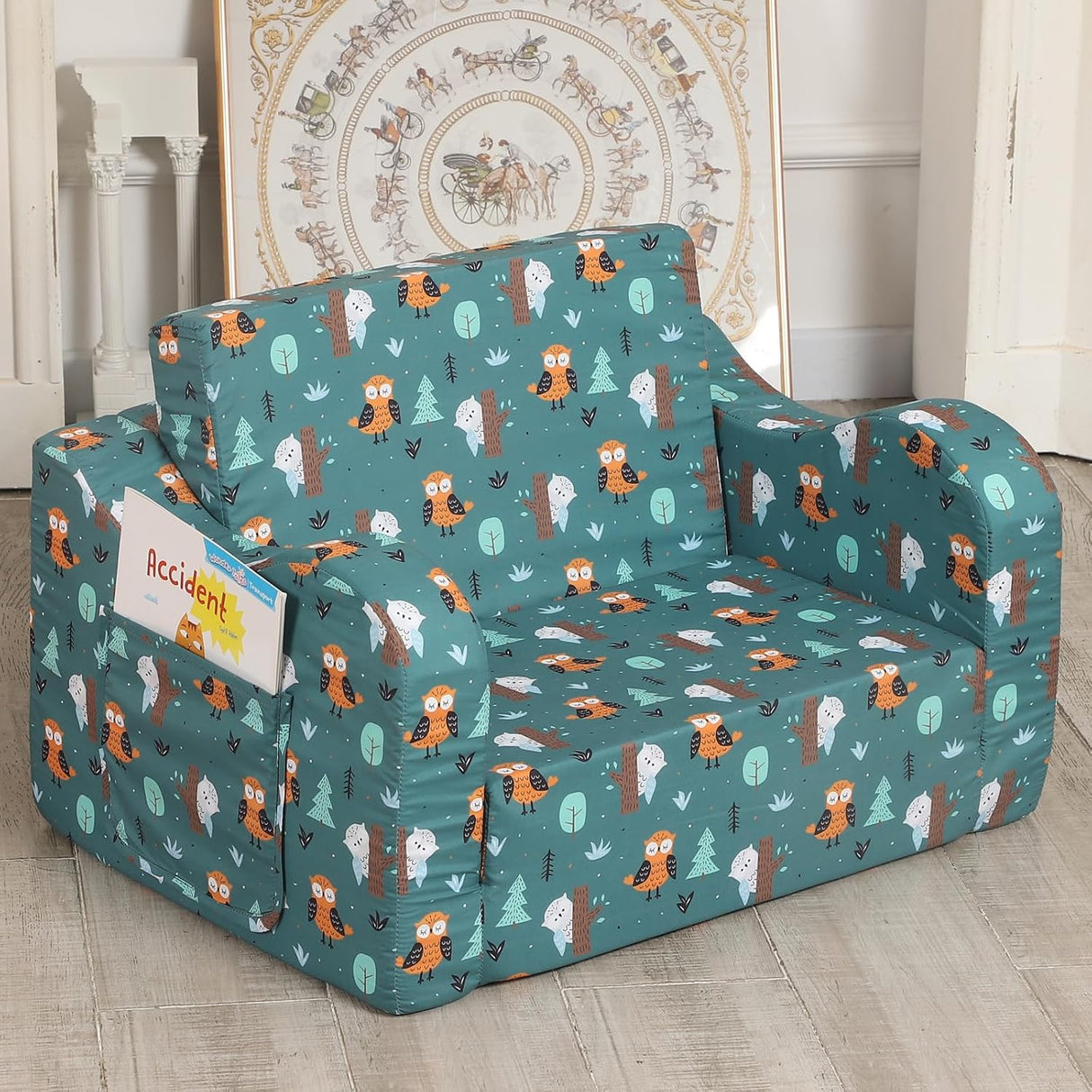 Silla infantil plegable convertible a cama Unisex para niños