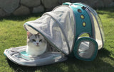 Mochila Portátil para Gatos, Expandible, hasta 20 lbs, Modelo X