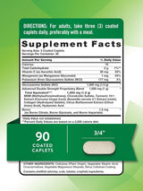 Complejo de Glucosamina, Condroitina y MSM | Nature's Truth 90 Caplets