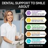 Probióticos Dentales Lactobacillus Salivarius - 45 Tabletas