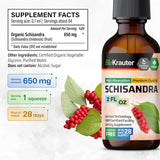 Gotas de Schisandra - Suplemento Natural - 2 Fl.Oz.