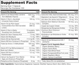Multivitaminas para hombres NATURELO, 120 cápsulas vegetarianas
