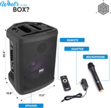 Altavoz portátil Bluetooth PA PYLE-PRO PPHP1547B