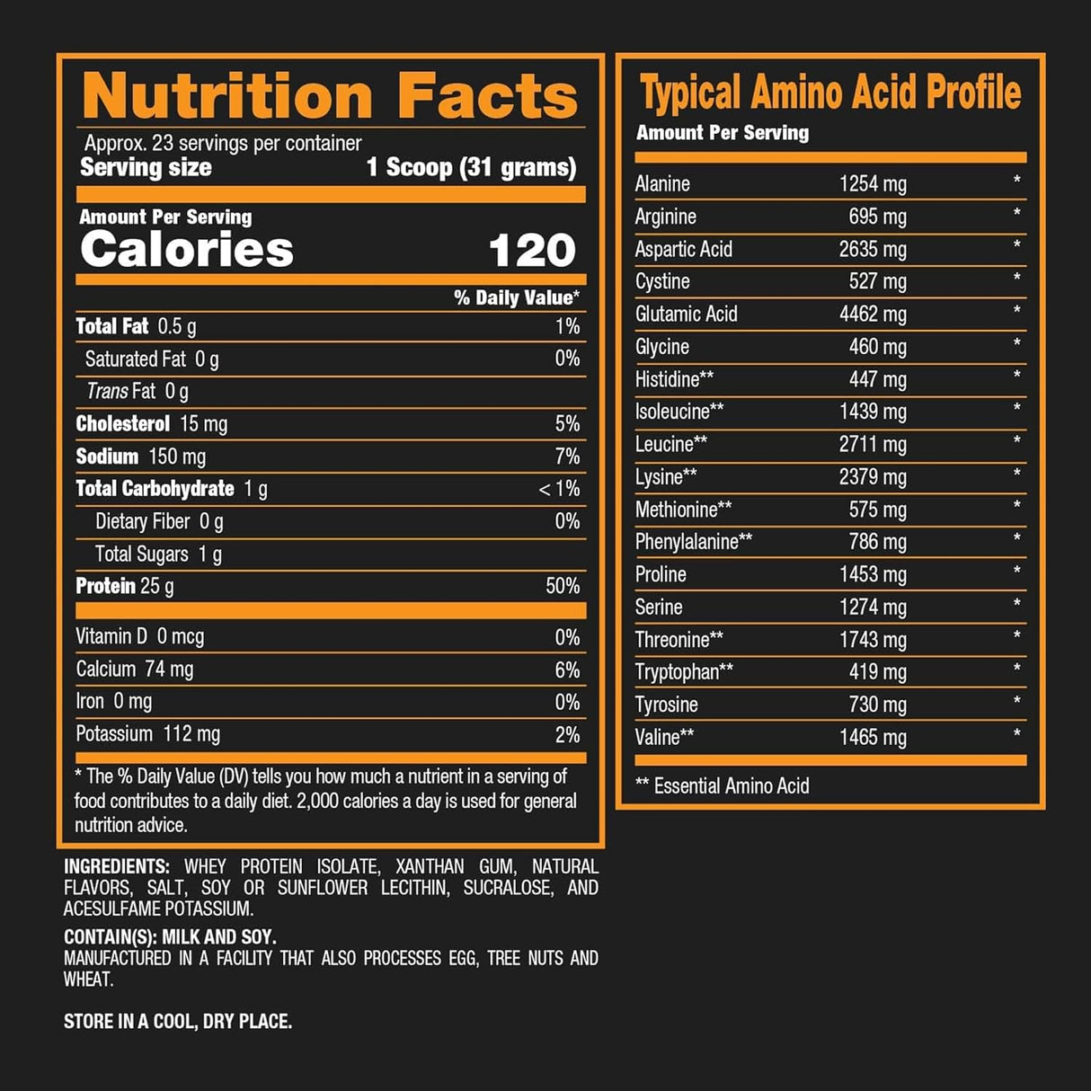 Proteína de aislado ISO HD de BPI Sports - 4.8 LBS