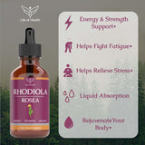 Suplemento Rhodiola Rosea Tintura apoyo cerebral 1 oz