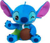 peluche de Stitch con coco, azul, extraterrestre
