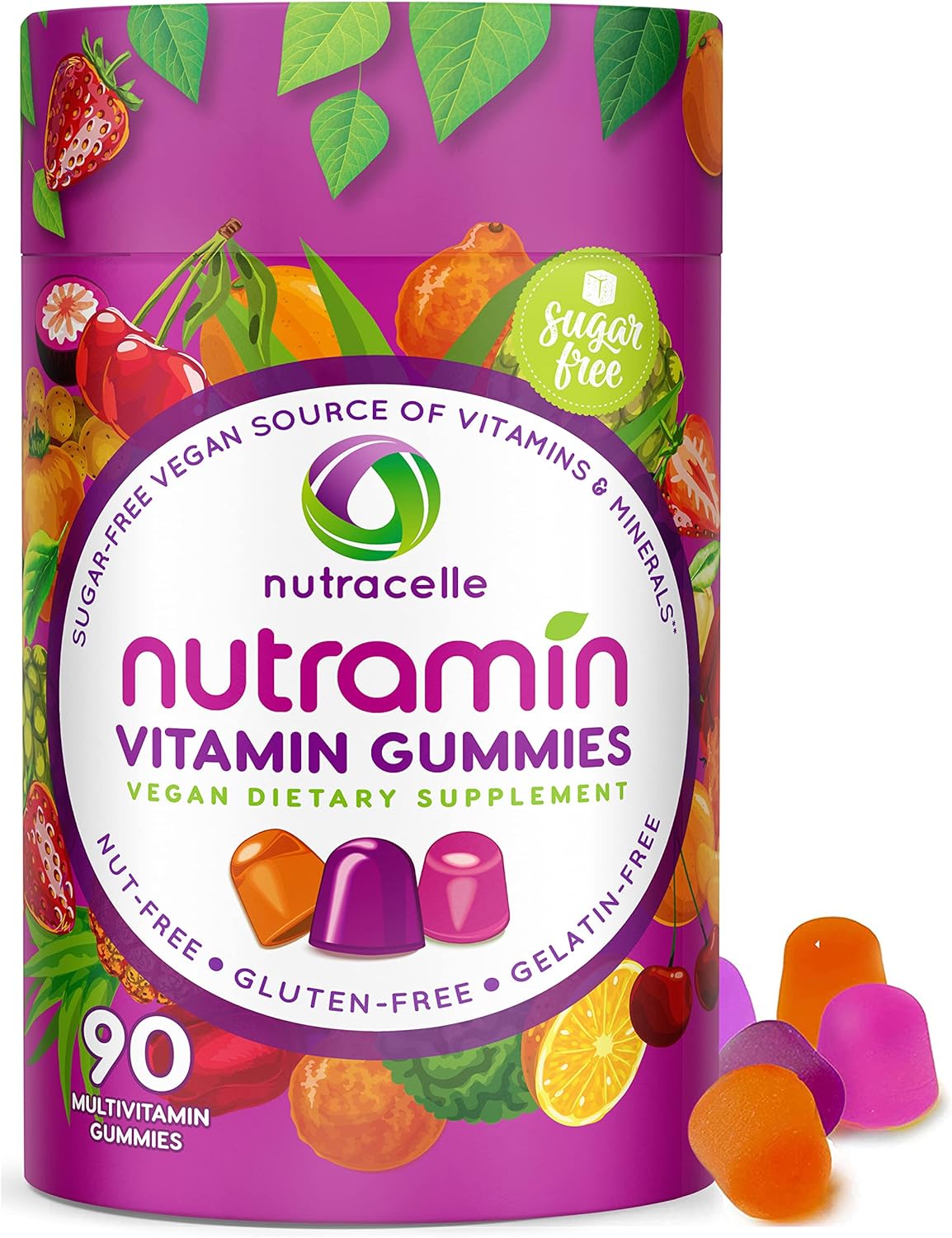 Multivitamínicas veganas cetogénicas diarias con vitamina C
