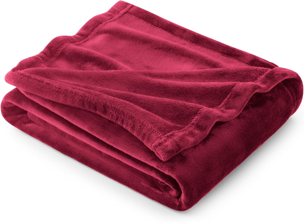 Manta de Microfibra Bedsure, Suave, Ligera y Lujosa