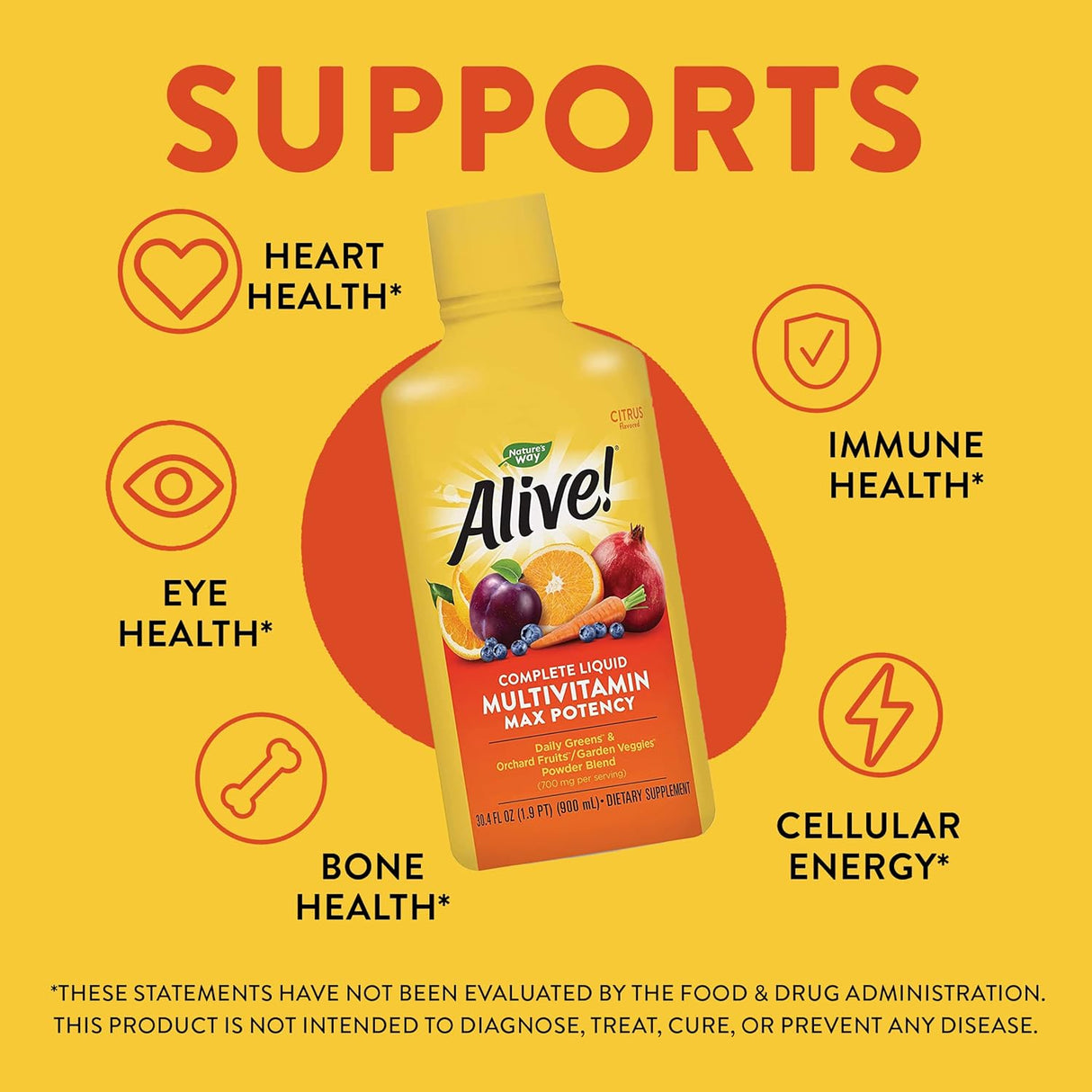 Multivitamínico con sabor a cítricos mezclas a base