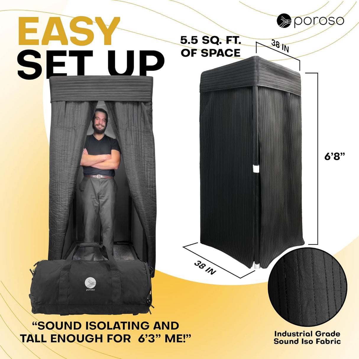 Cabina de Grabación OEM | Estudio Portátil | Aislamiento de Sonido