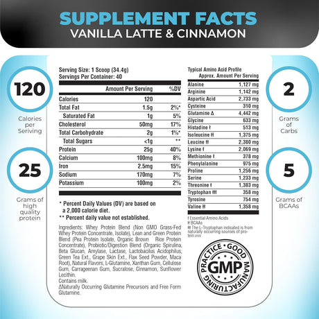 Nutrology TRIPACT Batido 7 en 1, Proteína Whey, 40 raciones