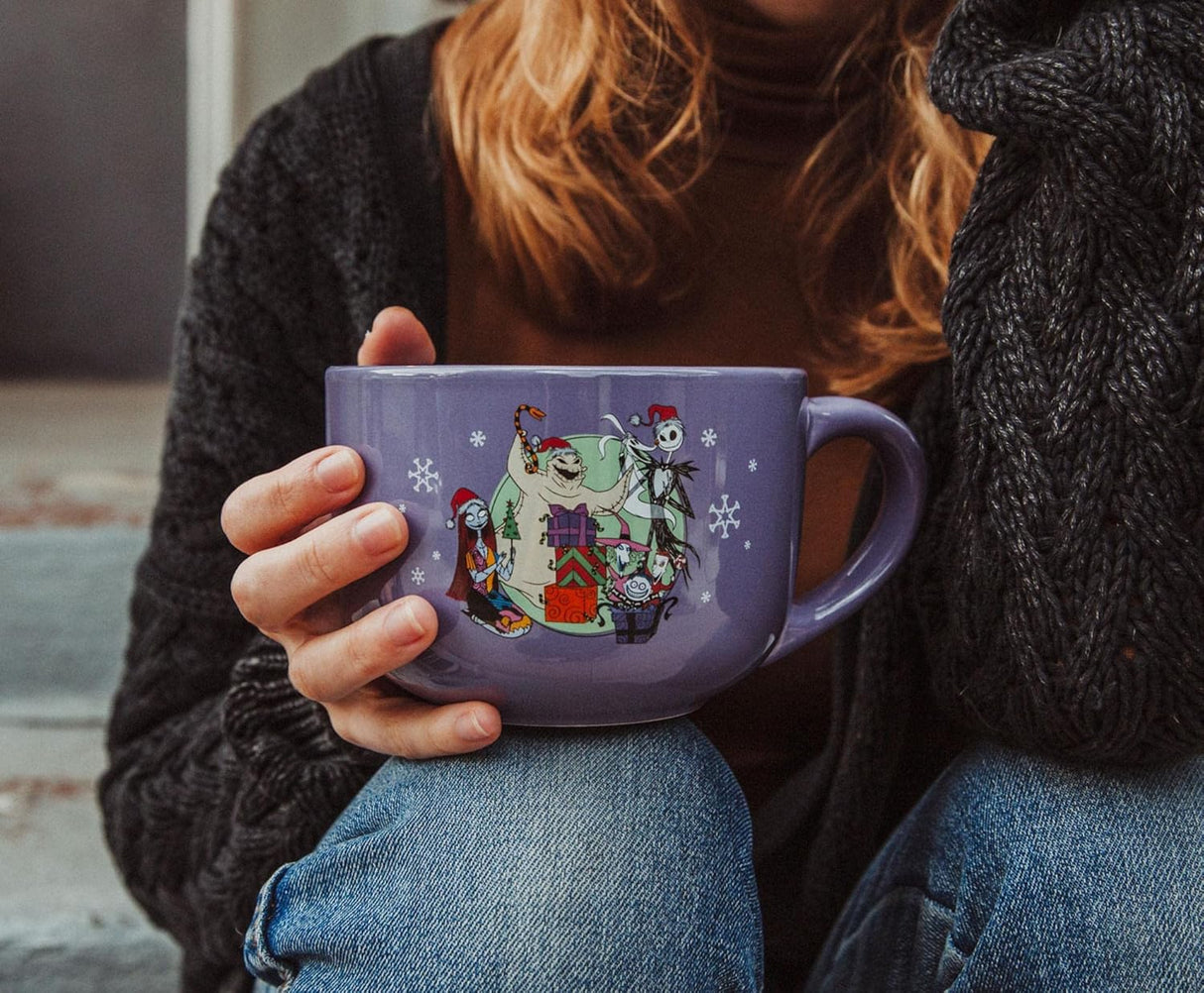 Tazón de sopa Cerámico Disney Pesadilla Antes de Navidad 24 oz