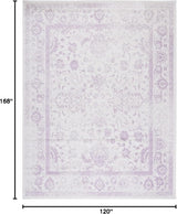 Alfombra Área Oriental Distressed, Fácil Cuidado, ADR109U