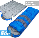 Sleeping Bags for Adults, Kids 10-12 - Cold & Warm Weather
