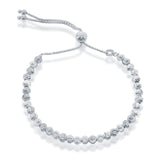 Pulsera Plata de ley 925 Corte de diamante