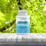 Suplemento orgánico de hierbas Triphala Apoyo del colon 60u
