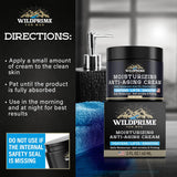 Crema hidratante facial para hombre antienvejecimiento