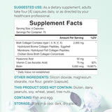 Píldoras de colágeno múltiple con ácido hialurónico vitamina