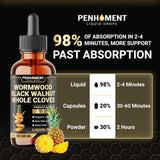 Tinte de Black Walnut Wormwood Cloves 2100mg 2FLOZ