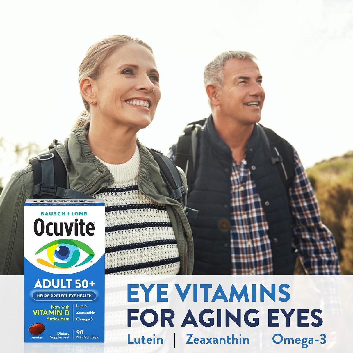 Suplemento Bausch + Lomb Ocuvite  90 unidades
