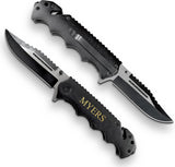 Cuchillo personalizado de exteriores con rompedor de vidrio