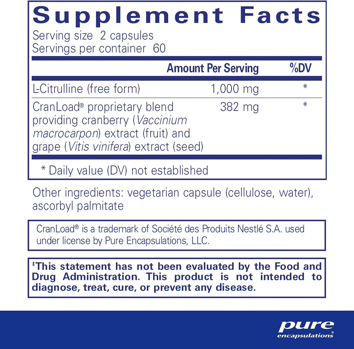 Suplemento producción  Nitric Oxide Ultra (Cápsulas)  120 un