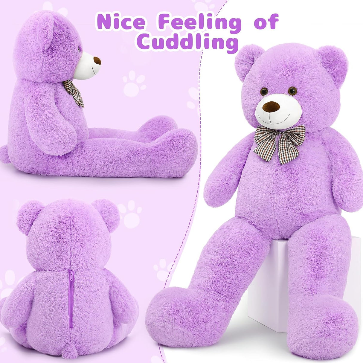 Osito de Peluche Gigante 4 Pies MaoGoLan para Novia o Esposa