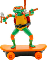Figura de acción Michelangelo TMNT 5 con acción Shredders