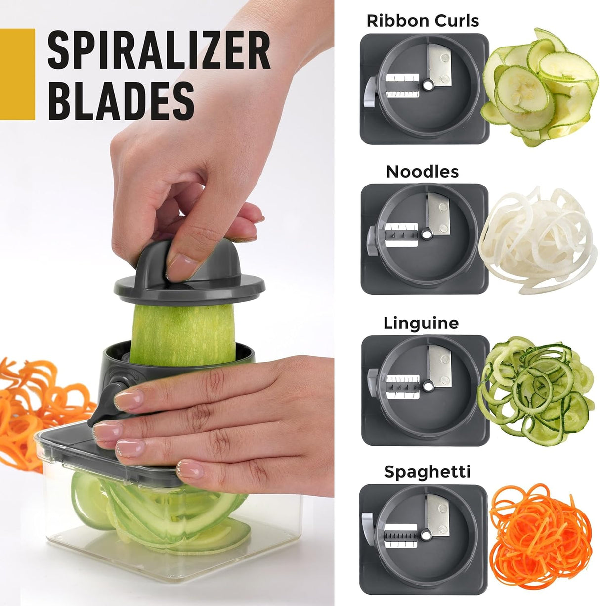 Mueller Pro-Series cortador de alimentos 12 cuchillas