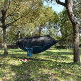 Hamaca Profesional con Mosquitero, Ligera, Doble, 230T Nylon