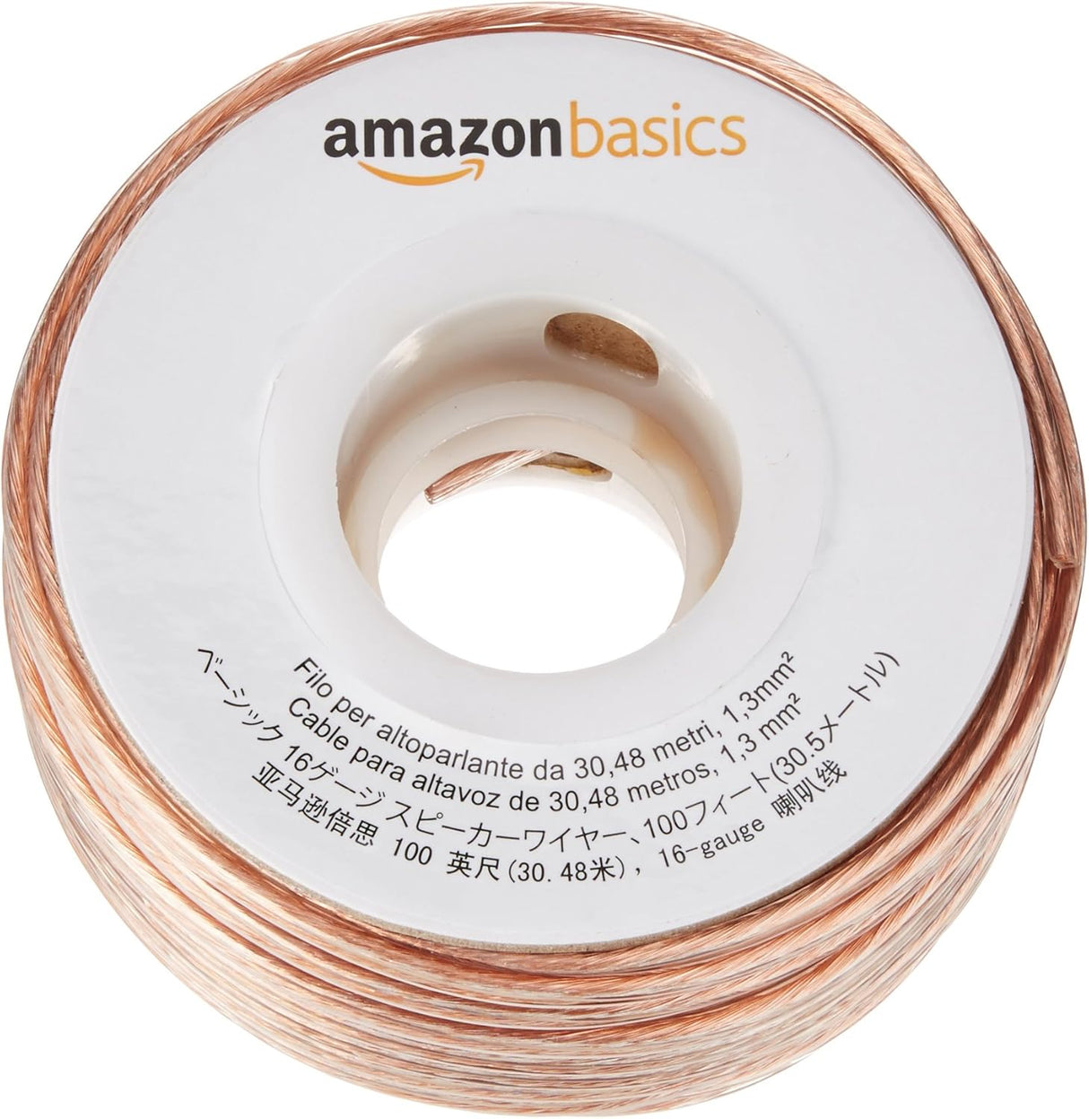Altavoz de suelo Polk Audio T50 y cable altavoz Amazon Basics 100 ft