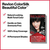 Tinte permanente para cabello con tecnología 3D REVLON