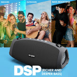 Altavoz Bluetooth W-KING 70W con micrófono inalámbrico
