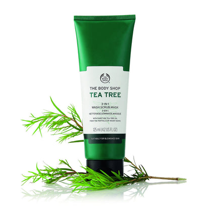 The Body Shop Tea Tree 3-en-1 Wash.Scrub.Mask