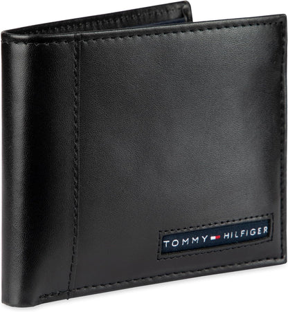 Billetera de Cuero Tommy Hilfiger - Slim Bifold, 6 Tarjetas, ID