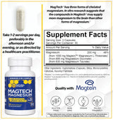 MagTech Suplemento de Magnesio 3 Formas 90 Cápsulas