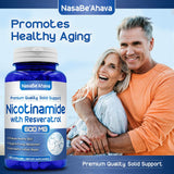 Suplemento Nicotinamida con Resveratrol  120 cápsulas