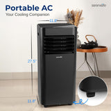 Aire Acondicionado Portátil 10000 BTU SereneLife 3 en 1