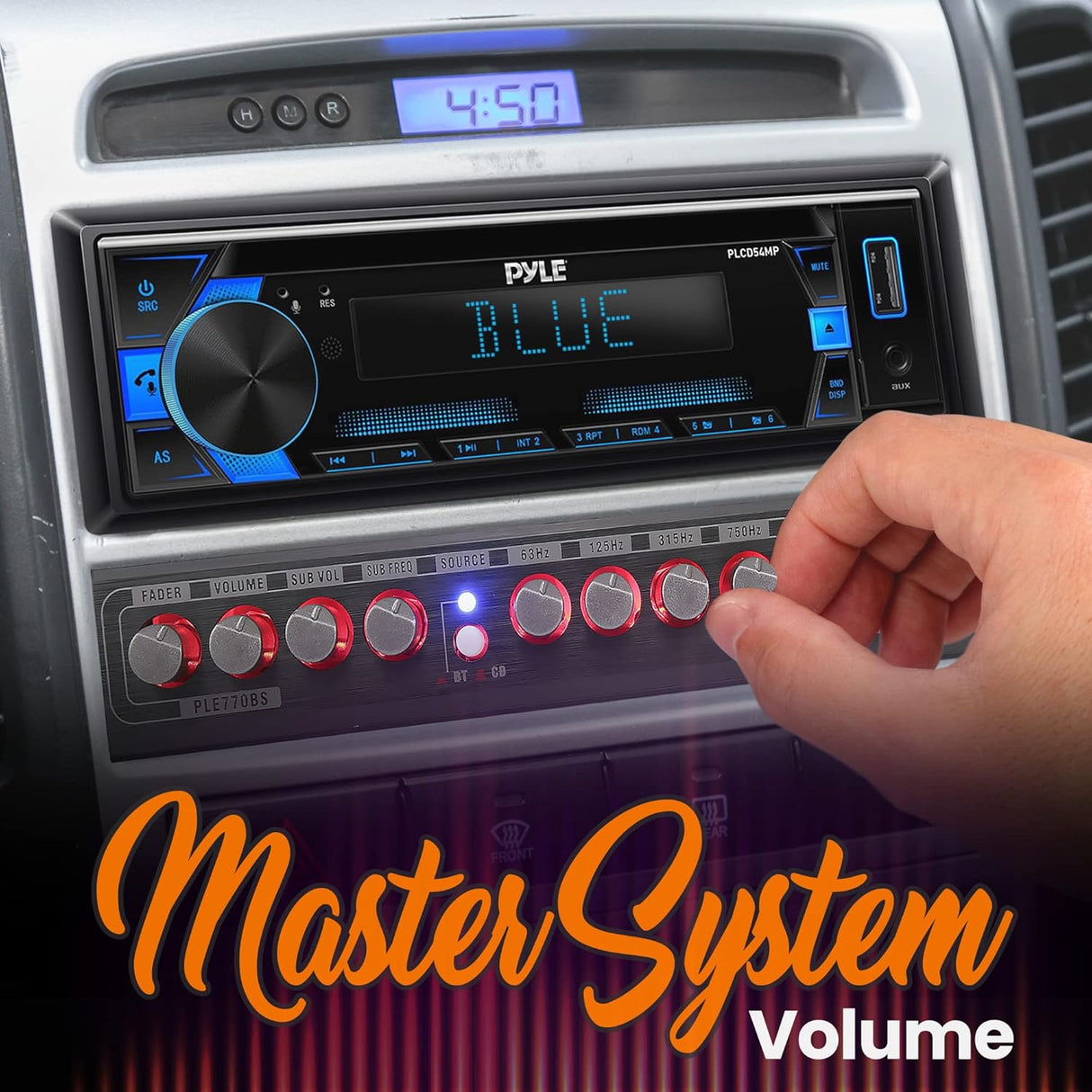 Ecualizador gráfico de 7 bandas PYLE PLE770BS