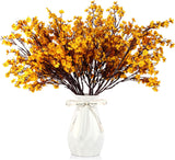 12 Pcs Flores Artificiales, Gypsophila, Decoración Mesa