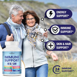 Suplemento 8 en 1 con Saúco Vitaminas y Minerales