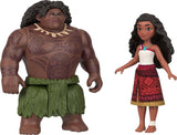 Juguetes Moana y Maui Mattel, Aventuras en el Océano 2 Pack