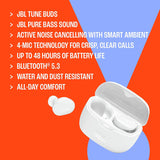 Auriculares JBL Tune Buds - Inalámbricos, Cancelación de Ruido