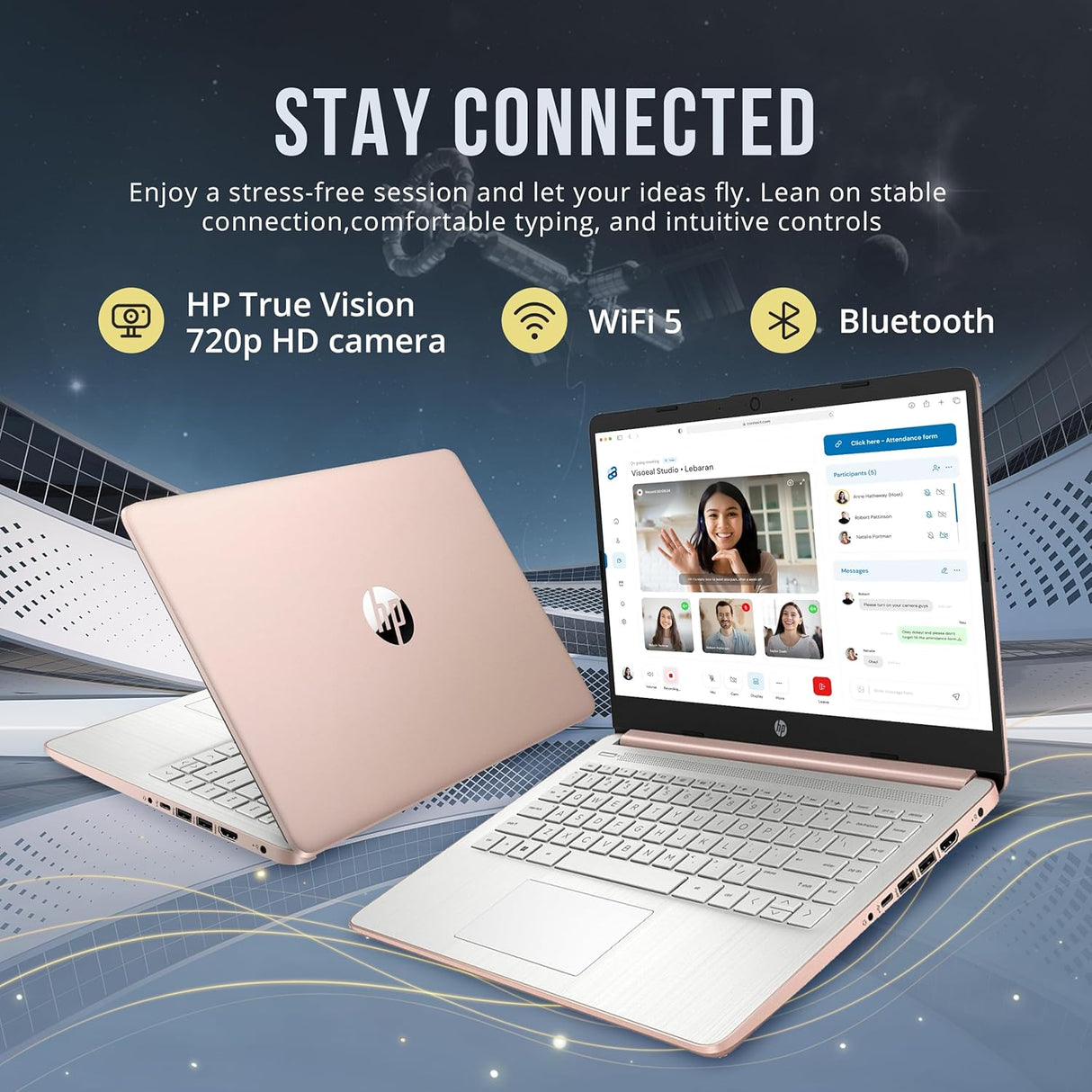 Laptop HP Stream 14 Intel Celeron N4120, 8GB RAM, 288GB
