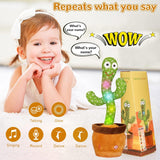 Muñecos Cactus Bailarín para Niños, Juguete Musical Educativo,Modelo C1