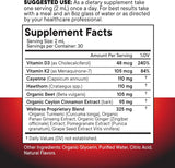 Suplemento Líquido de Cayena + Bayas de Hawthorn - 4oz