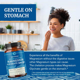 Magnesio Glicinato 500mg | Alta Absorción | 120 cápsulas